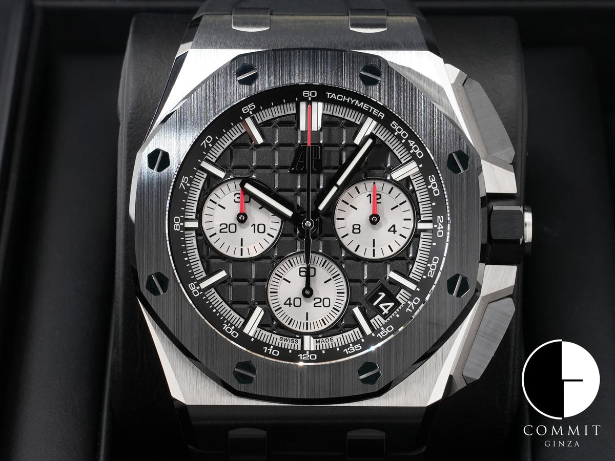 Audemars Piguet Royal Oak Offshore Chronograph Ref. 26420SO.OO.A002CA.01 Stainless Steel/Black Ceramic Black Dial