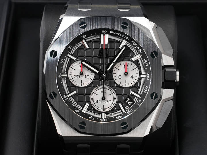 Audemars Piguet Royal Oak Offshore Chronograph Ref. 26420SO.OO.A002CA.01 Stainless Steel/Black Ceramic Black Dial