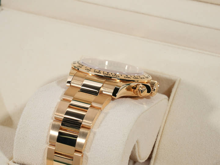 ロレックス デイトナ Ref.116508 イエローゴールド グリーン文字盤 美品 kj86wetr