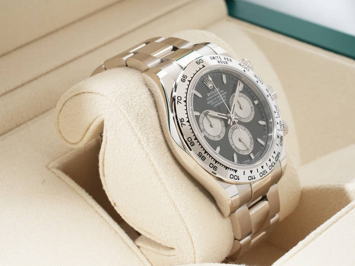 ロレックス デイトナ Ref.126509 ホワイトゴールド ブライトブラックxスチール文字盤