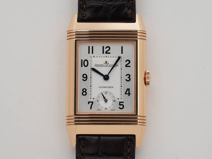 ジャガールクルト グランド レベルソ ナイト&デイ Ref.Q3802520 シルバー文字盤 中古 7jwk53ui