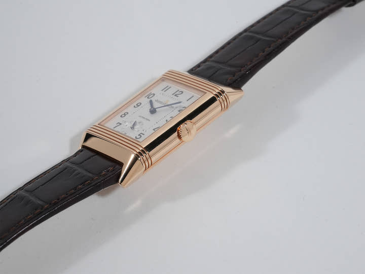 ジャガールクルト グランド レベルソ ナイト&デイ Ref.Q3802520 シルバー文字盤 中古 7jwk53ui