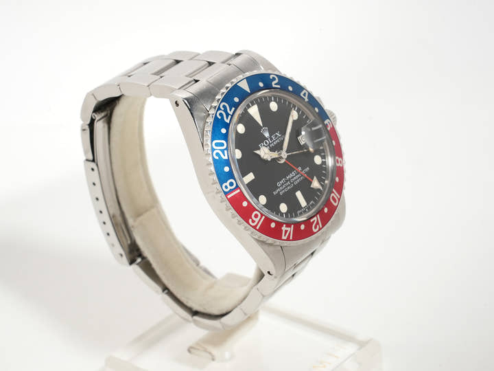 ロレックス GMTマスター Ref.1675 ステンレススチール ブラック文字盤 オイスターブレスレット