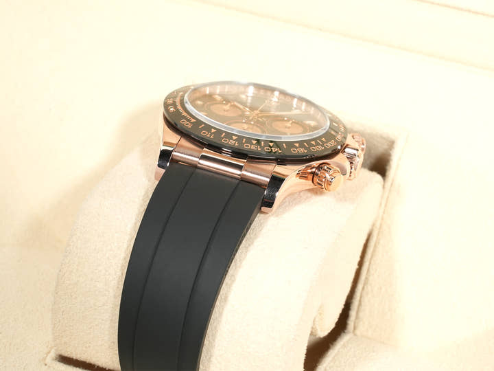 ロレックス デイトナ Ref.116515LN エバーローズゴールド ブラックxピンク文字盤