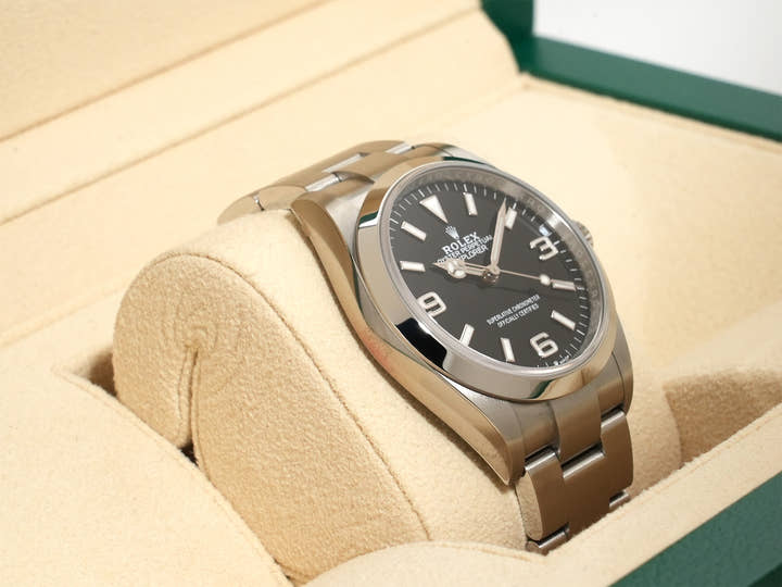 Rolex Explorer 36 Ref. 124270 Stainless Steel Black Dial