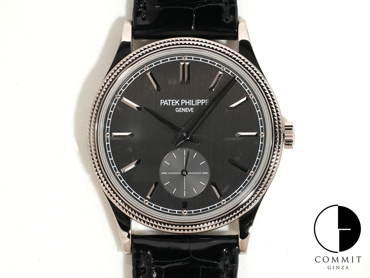 パテックフィリップ カラトラバ Ref.6119G-001 ホワイトゴールド グレー文字盤