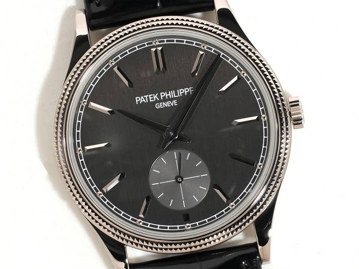 パテックフィリップ カラトラバ Ref.6119G-001 ホワイトゴールド グレー文字盤