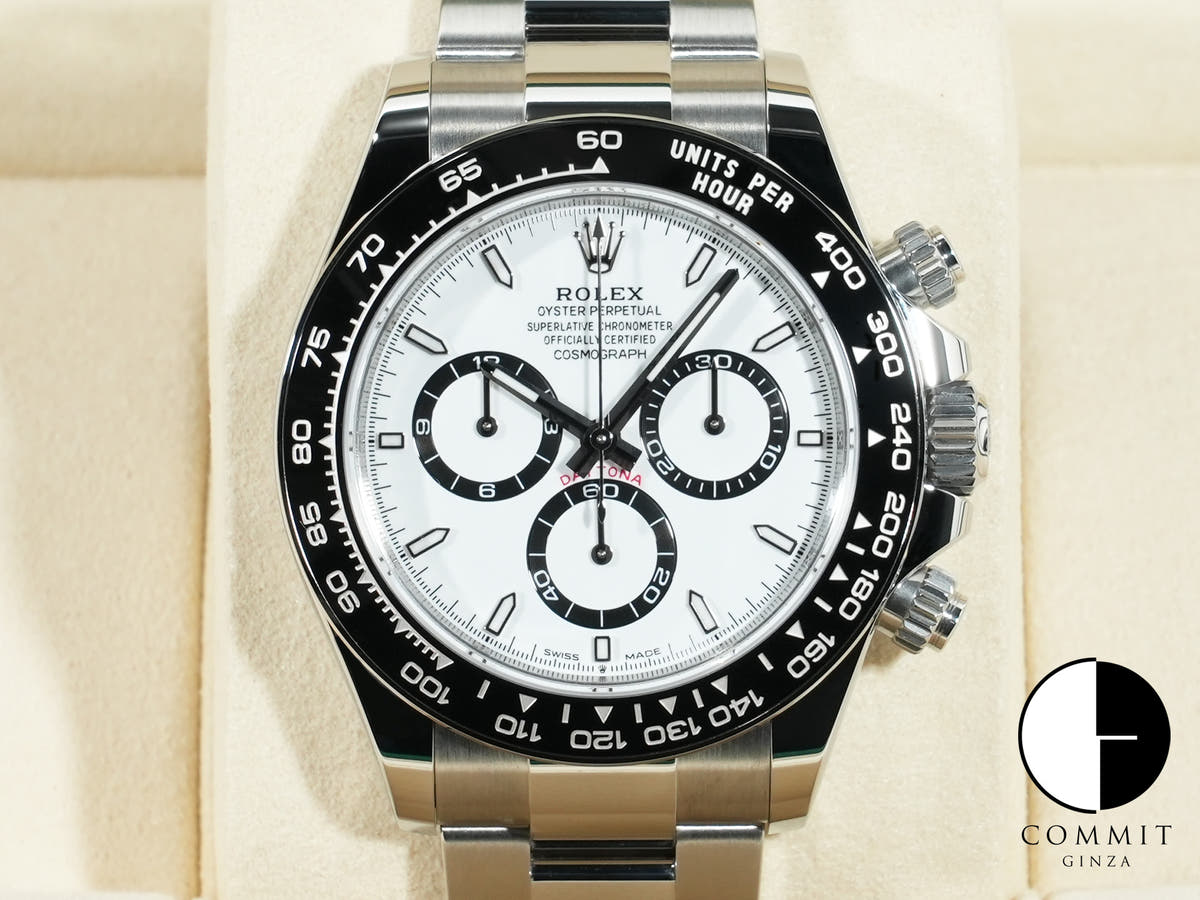 ロレックス デイトナ Ref.126500LN ステンレススチール ホワイト文字盤