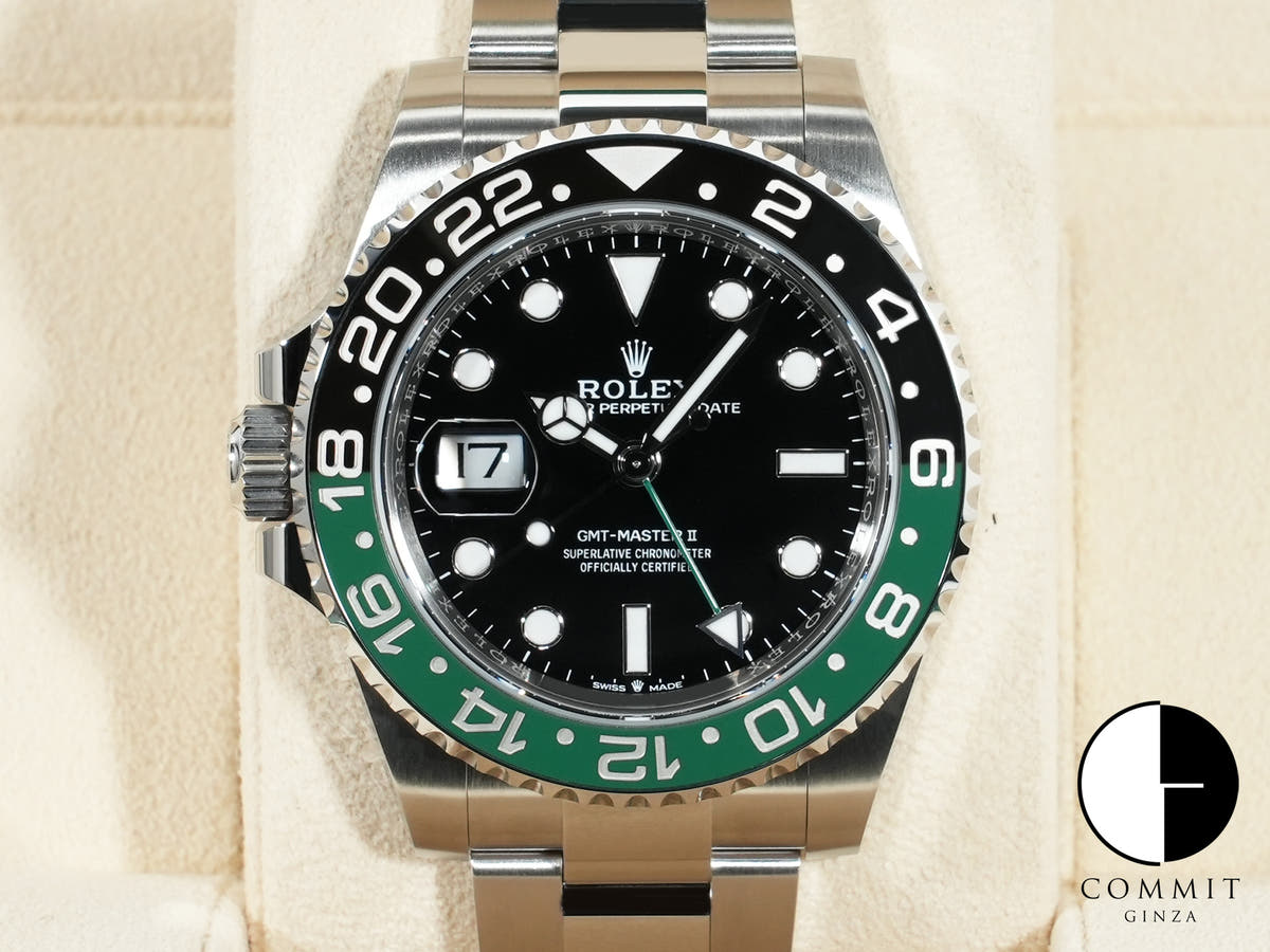 Rolex GMT-Master II Ref. 126720VTNR Stainless Steel Black Dial Oyster Bracelet
