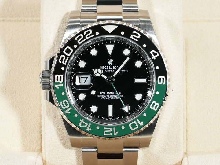 Rolex GMT-Master II Ref. 126720VTNR Stainless Steel Black Dial Oyster Bracelet