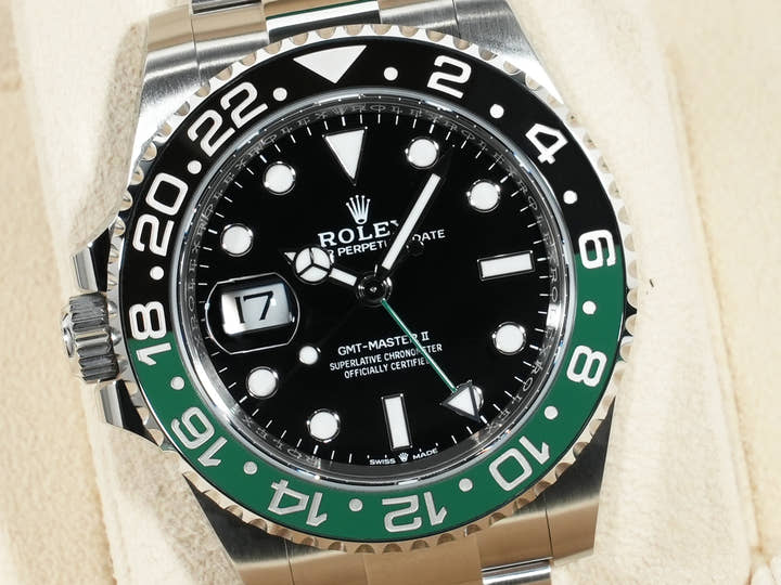 Rolex GMT-Master II Ref. 126720VTNR Stainless Steel Black Dial Oyster Bracelet
