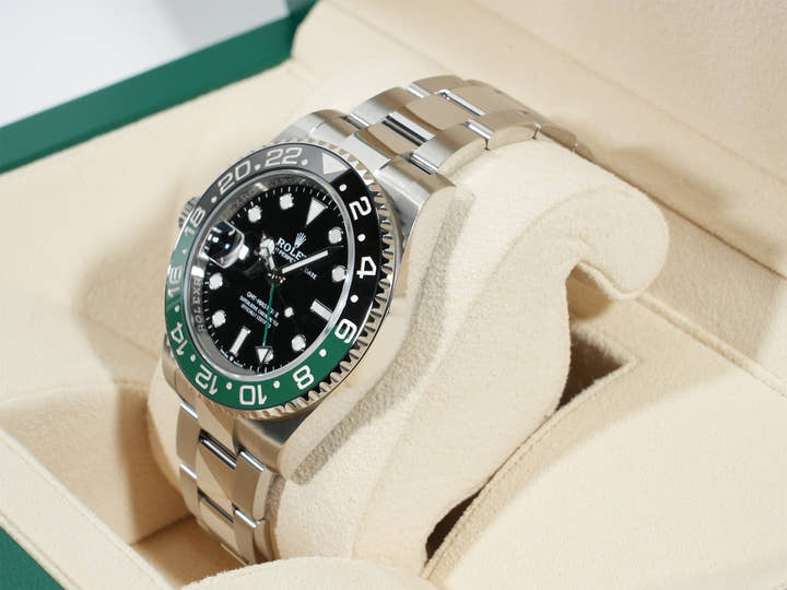 Rolex GMT-Master II Ref. 126720VTNR Stainless Steel Black Dial Oyster Bracelet