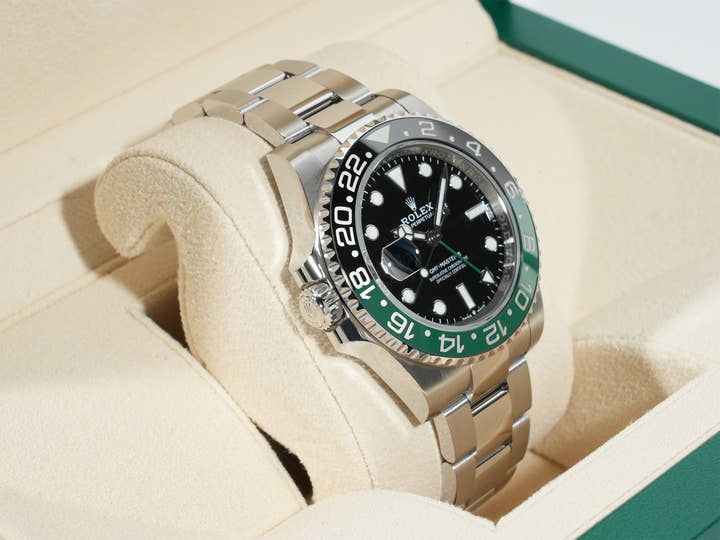 Rolex GMT-Master II Ref. 126720VTNR Stainless Steel Black Dial Oyster Bracelet
