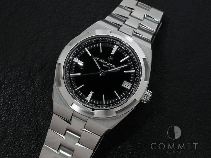 Vacheron Constantin Overseas Ref.4500V/110A-B483 SS Black Dial Used aj29xmsn