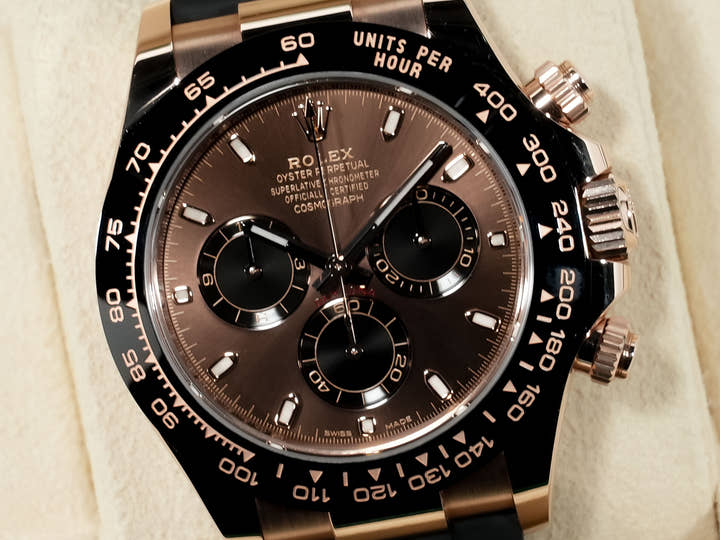 ロレックス デイトナ Ref.116515LN エバーローズゴールド チョコレート/ブラック文字盤