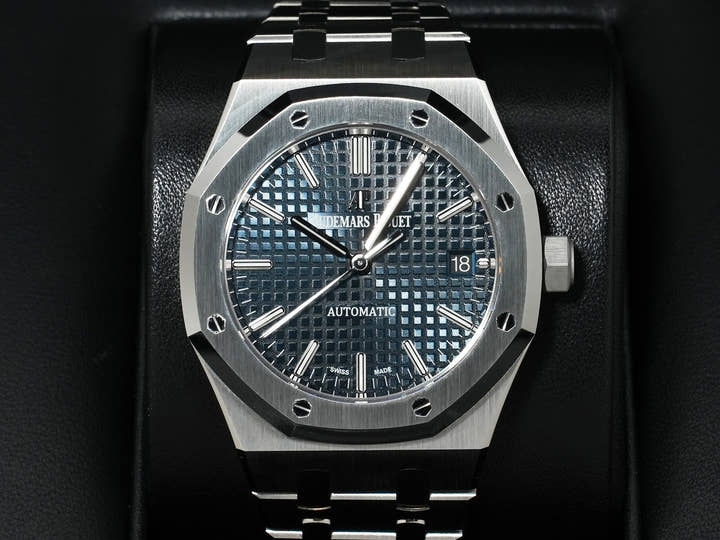 オーデマピゲ ロイヤルオーク Ref.15450ST.OO.1256ST.03 ステンレススチール ブルー文字盤