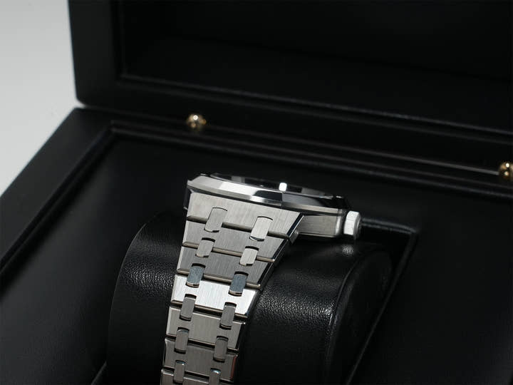 オーデマピゲ ロイヤルオーク Ref.15450ST.OO.1256ST.03 ステンレススチール ブルー文字盤