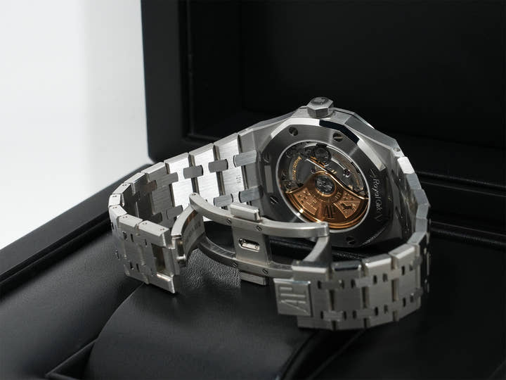 オーデマピゲ ロイヤルオーク Ref.15450ST.OO.1256ST.03 ステンレススチール ブルー文字盤