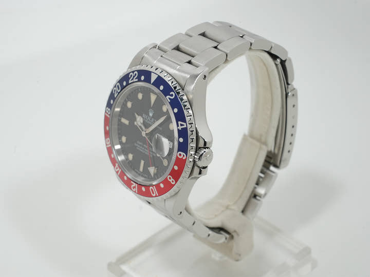 ロレックス GMTマスター Ref.16700 ステンレススチール ブラック文字盤 オイスターブレスレット