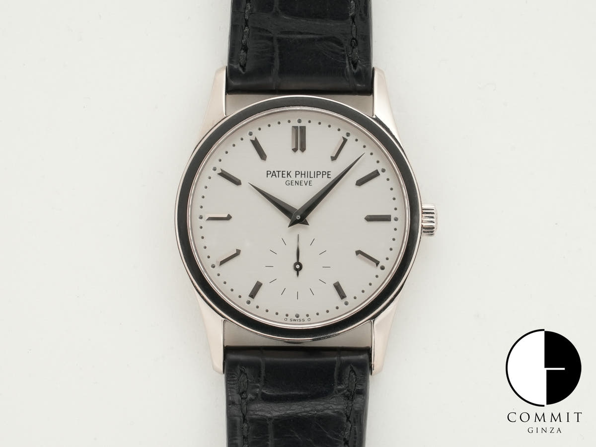 パテックフィリップ カラトラバ Ref.3796G-013 ホワイトゴールド シルバー文字盤