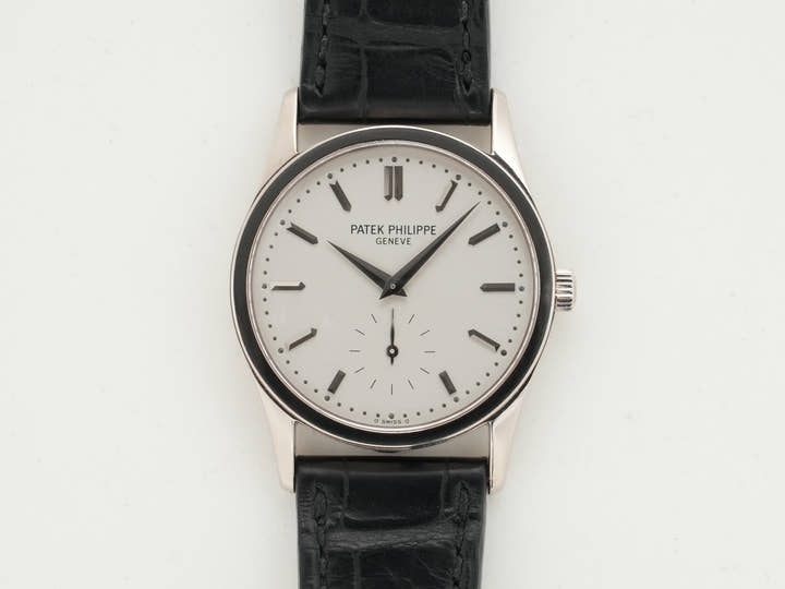 パテックフィリップ カラトラバ Ref.3796G-013 ホワイトゴールド シルバー文字盤