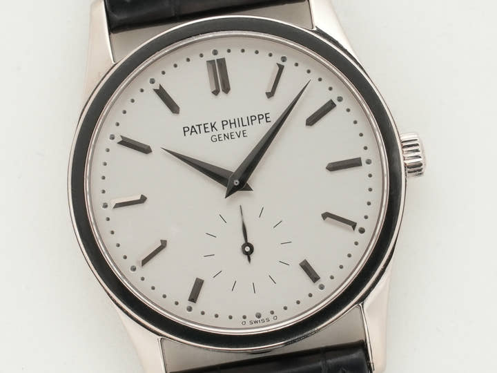 パテックフィリップ カラトラバ Ref.3796G-013 ホワイトゴールド シルバー文字盤