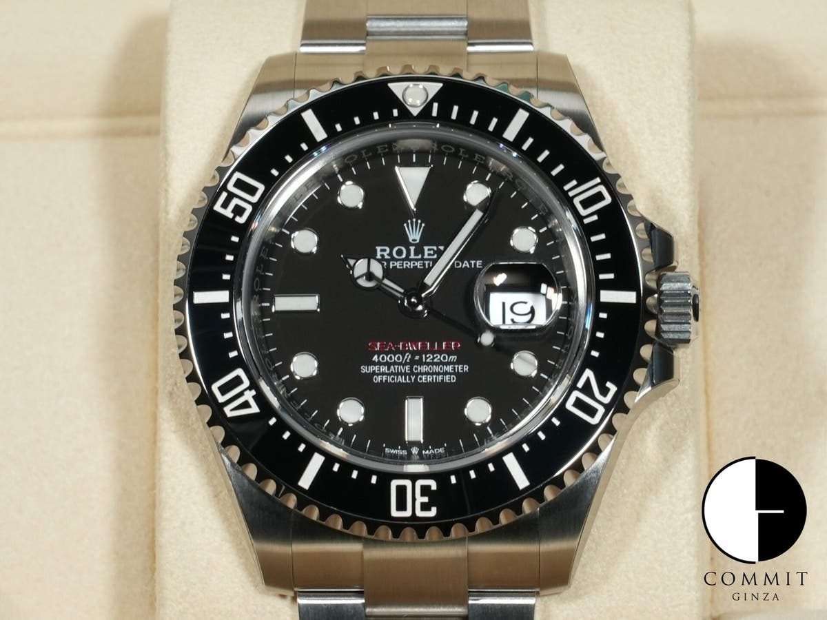 ロレックス シードゥエラー Ref.126600 ステンレススチール ブラック文字盤