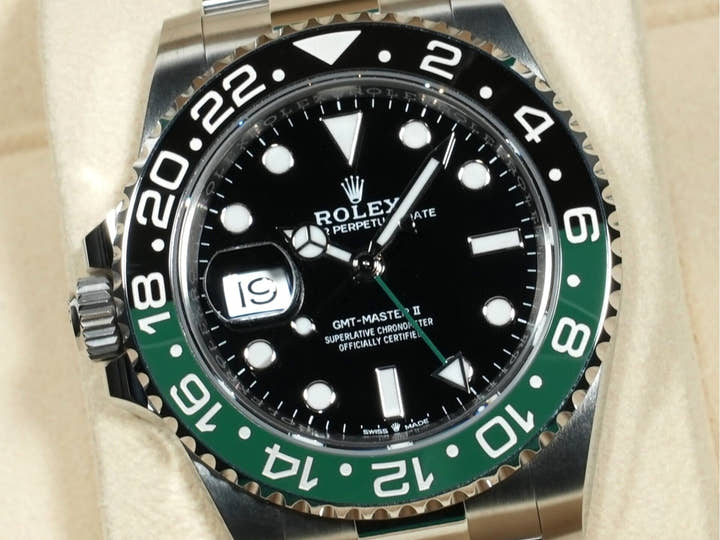 ロレックス GMTマスターII Ref.126720VTNR ステンレススチール ブラック文字盤 オイスターブレスレット