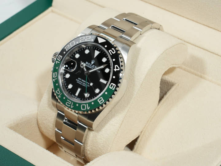 ロレックス GMTマスターII Ref.126720VTNR ステンレススチール ブラック文字盤 オイスターブレスレット