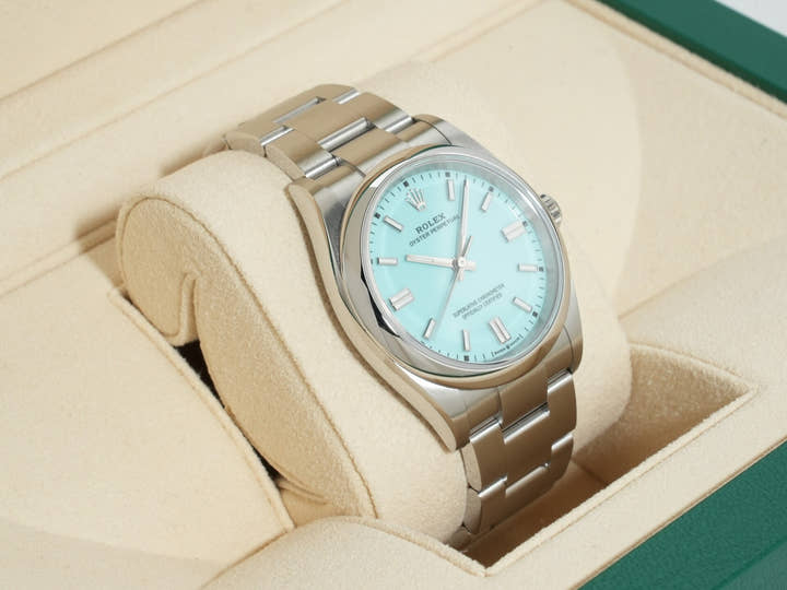 Rolex Oyster Perpetual 36 Ref.126000 SS Turquoise Dial Unused nfzafp68