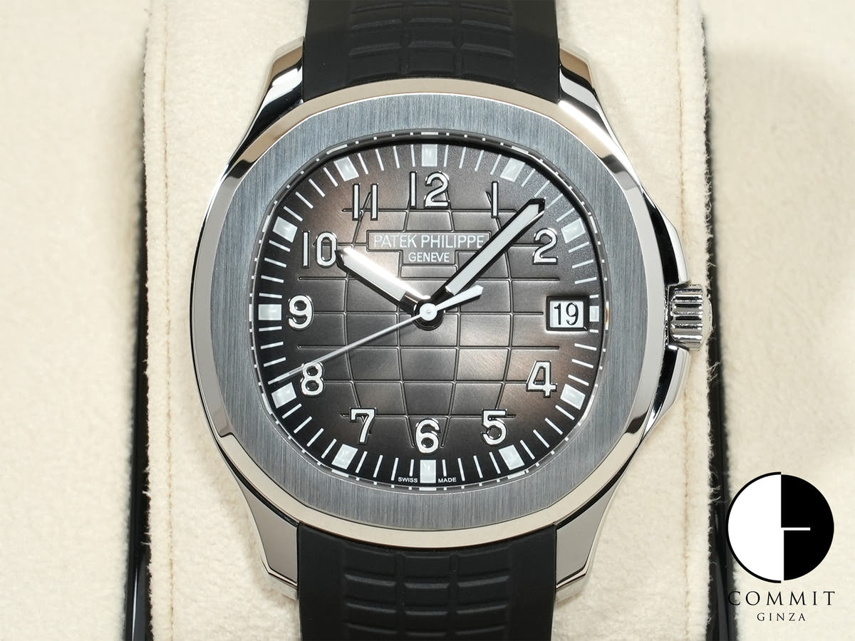 パテックフィリップ アクアノート Ref.5167A-001 ステンレススチール ブラック文字盤