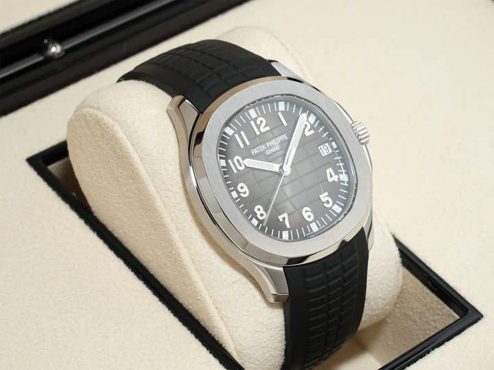 パテックフィリップ アクアノート Ref.5167A-001 ステンレススチール ブラック文字盤