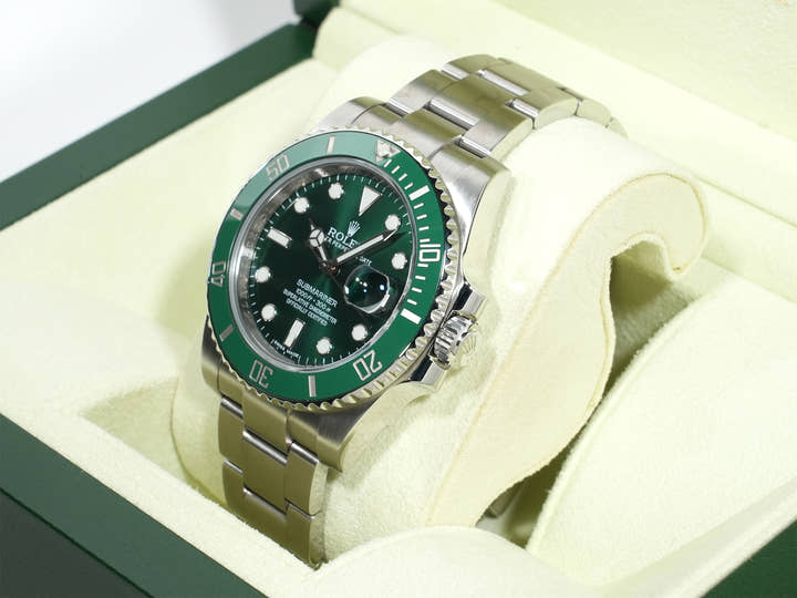 ロレックス サブマリーナー デイト Ref.116610LV ステンレススチール グリーン文字盤
