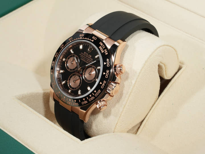 ロレックス デイトナ Ref.116515LN エバーローズゴールド ブラックxピンク文字盤