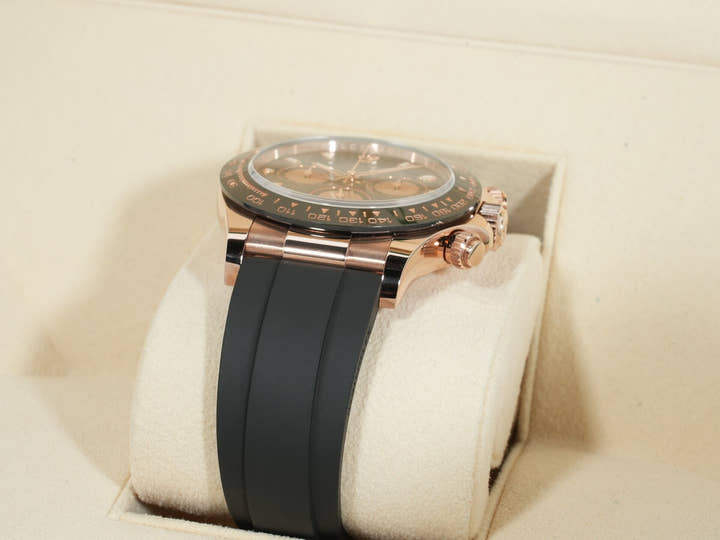 ロレックス デイトナ Ref.116515LN エバーローズゴールド ブラックxピンク文字盤