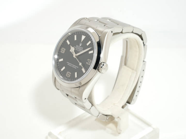 ロレックス エクスプローラーI Ref.14270 ステンレススチール ブラック文字盤