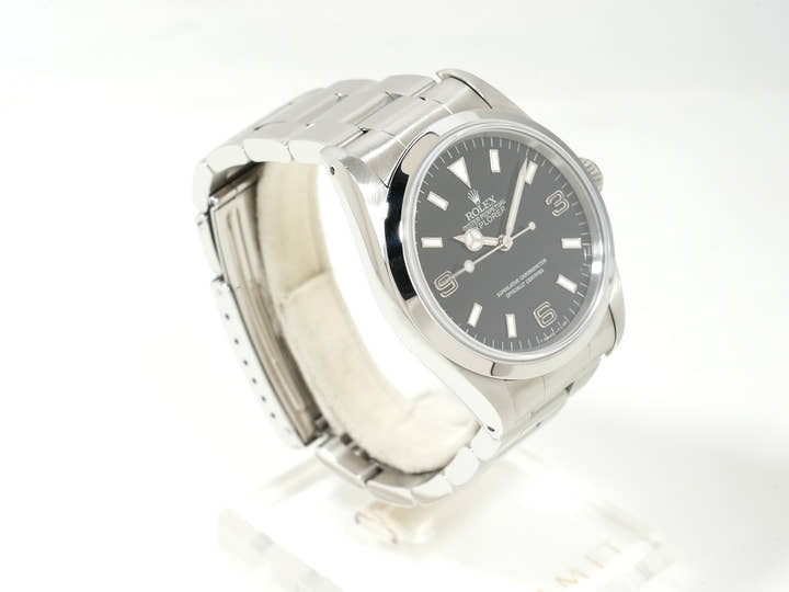 ロレックス エクスプローラーI Ref.14270 ステンレススチール ブラック文字盤