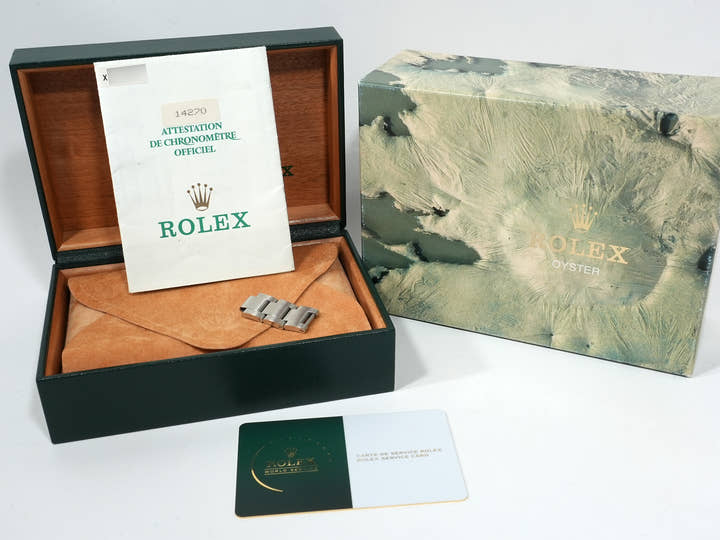 ロレックス エクスプローラーI Ref.14270 ステンレススチール ブラック文字盤