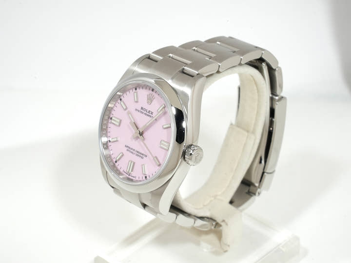 ロレックス オイスターパーペチュアル36 Ref.126000 ステンレススチール キャンディピンク文字盤
