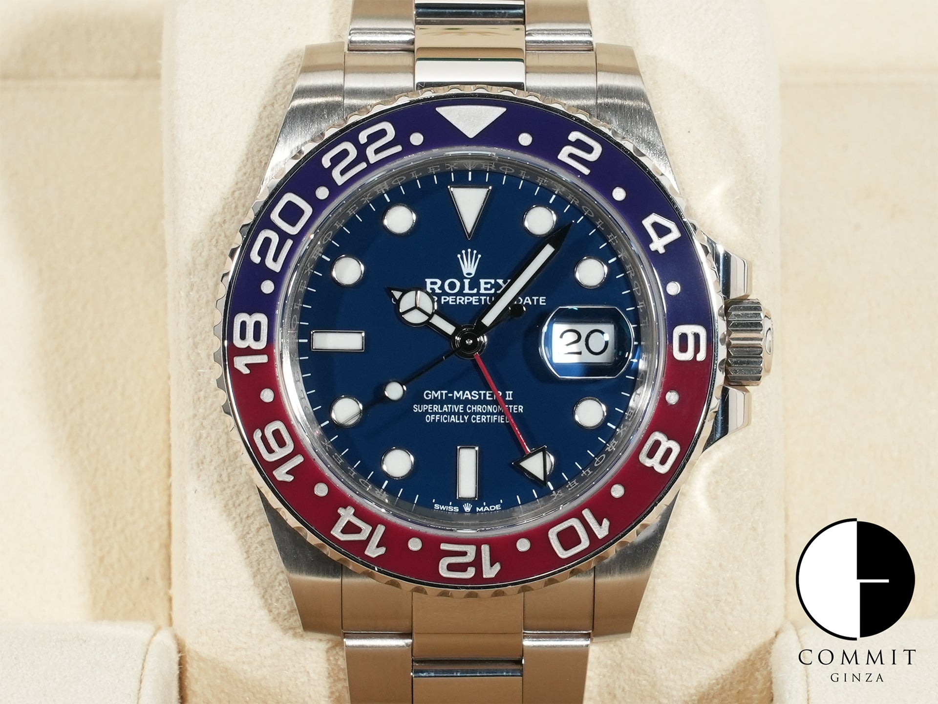 楽天市場】ロレックス（ROLEX）GMTマスターII 126719BLRO