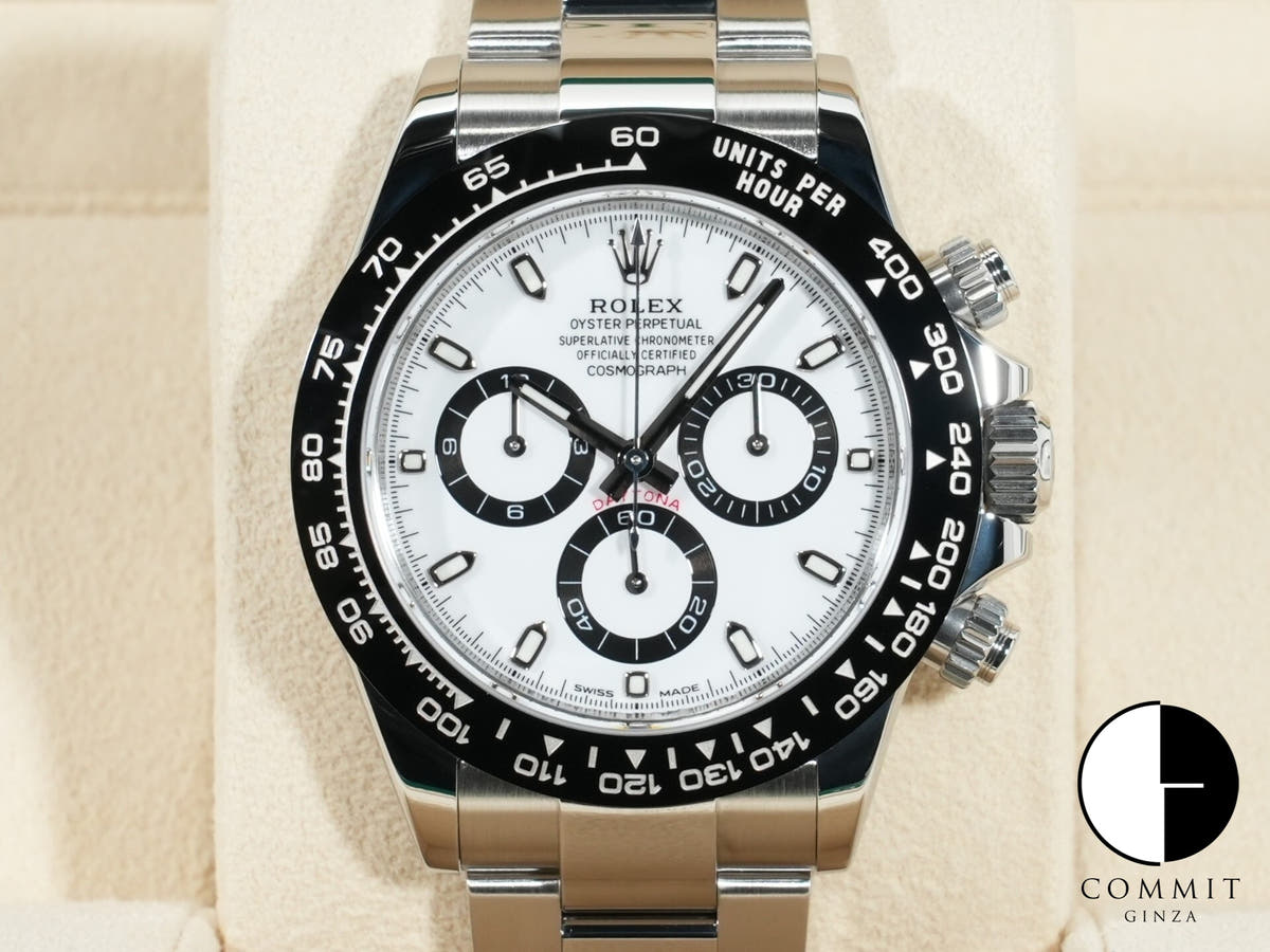 ロレックス デイトナ Ref.116500LN ステンレススチール ホワイト文字盤