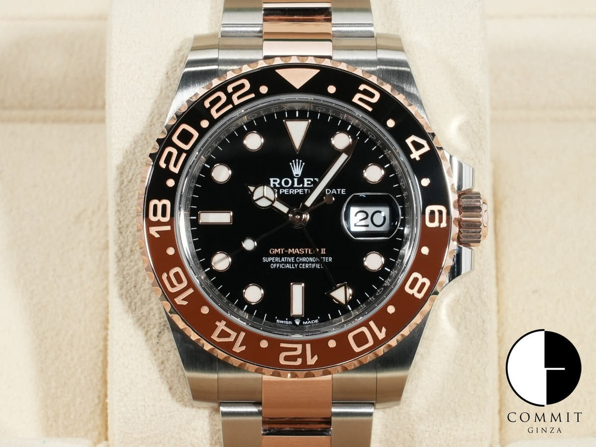 Rolex GMT Master II Ref.126711CHNR SS/ERG Black Dial Good Condition Used 8uyg4pxd