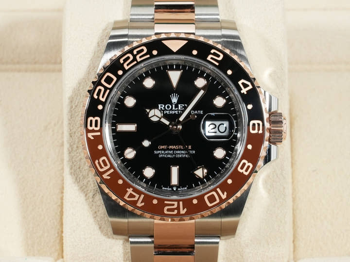 Rolex GMT Master II Ref.126711CHNR SS/ERG Black Dial Good Condition Used 8uyg4pxd