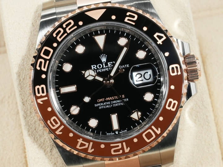 Rolex GMT Master II Ref.126711CHNR SS/ERG Black Dial Good Condition Used 8uyg4pxd