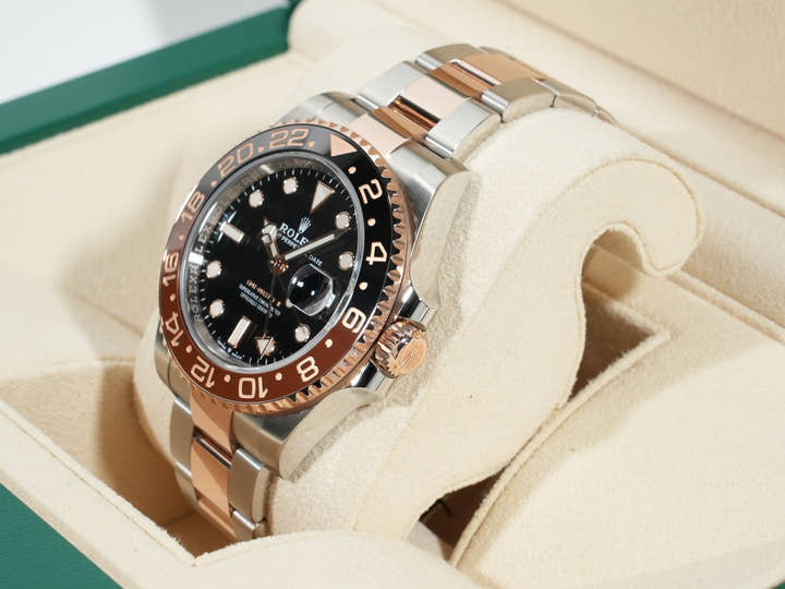 Rolex GMT Master II Ref.126711CHNR SS/ERG Black Dial Good Condition Used 8uyg4pxd