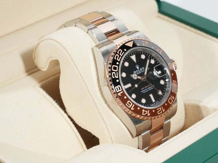 Rolex GMT Master II Ref.126711CHNR SS/ERG Black Dial Good Condition Used 8uyg4pxd