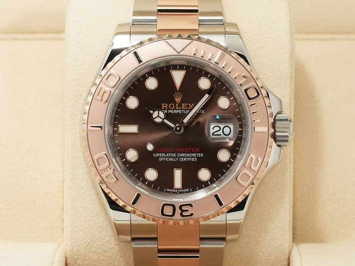 ロレックス ヨットマスター40 Ref.116621 ステンレススチール/エバーローズゴールド チョコレート文字盤