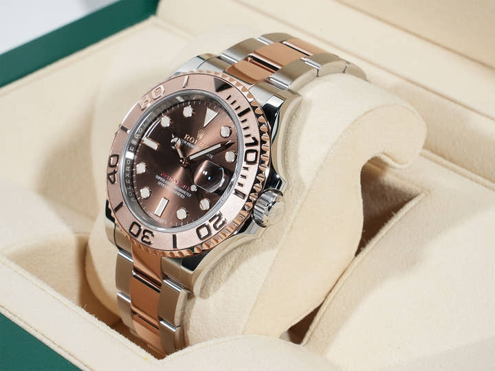 ロレックス ヨットマスター40 Ref.116621 ステンレススチール/エバーローズゴールド チョコレート文字盤