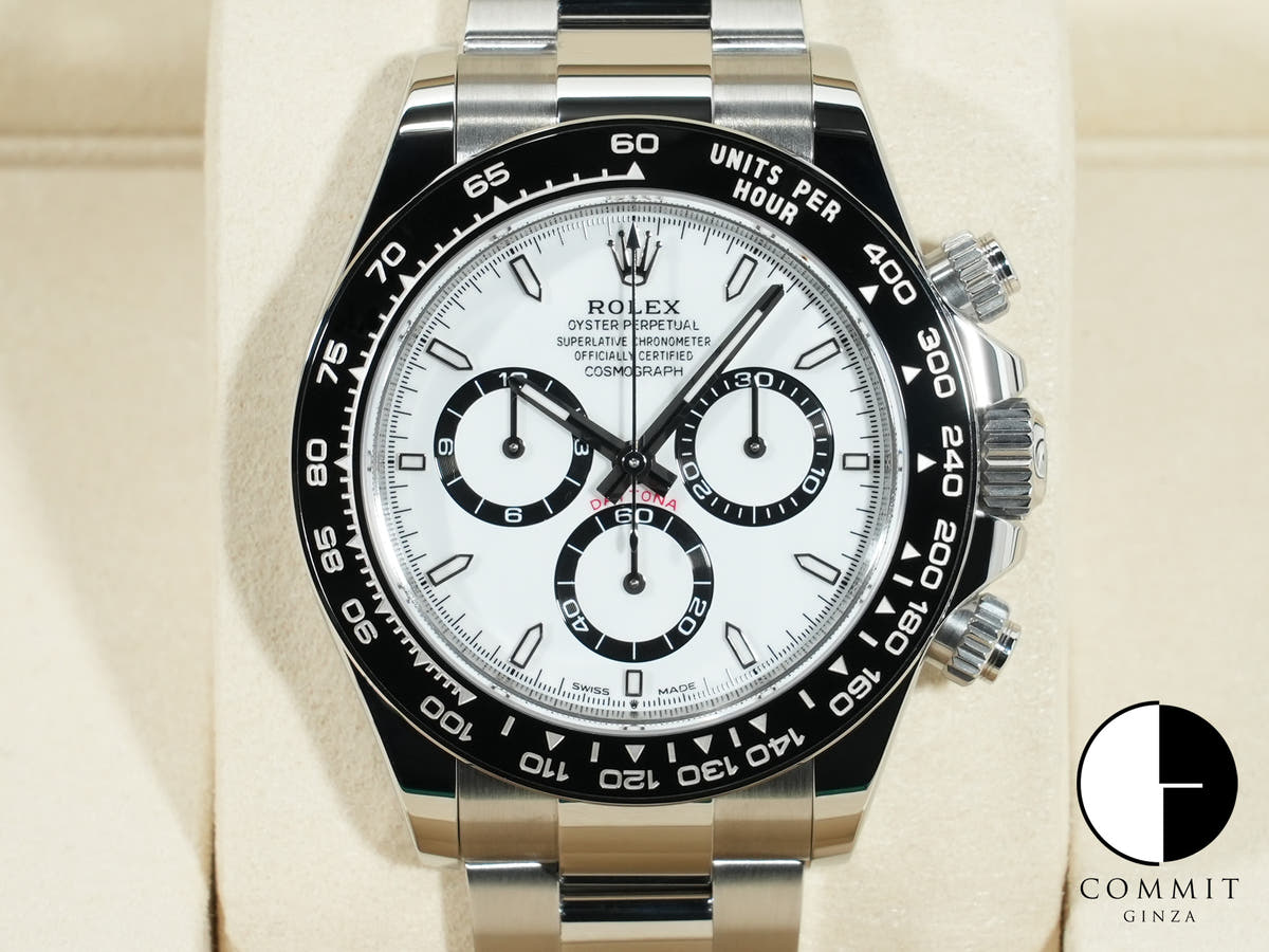 ロレックス デイトナ Ref.126500LN ステンレススチール ホワイト文字盤