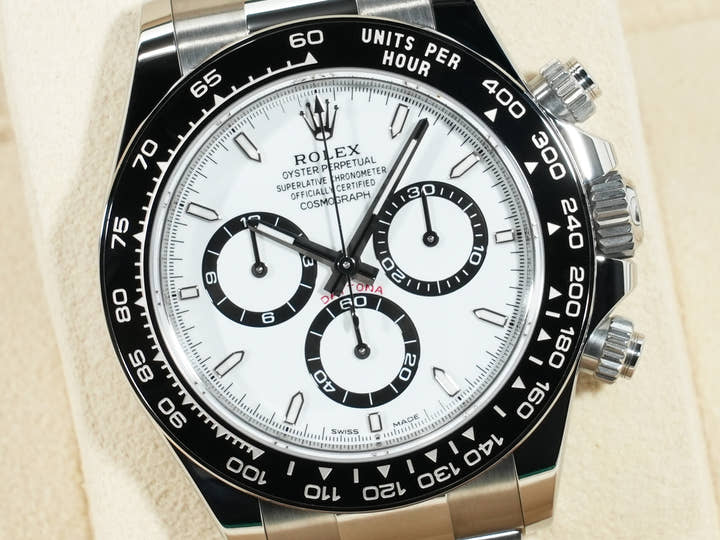 ロレックス デイトナ Ref.126500LN ステンレススチール ホワイト文字盤
